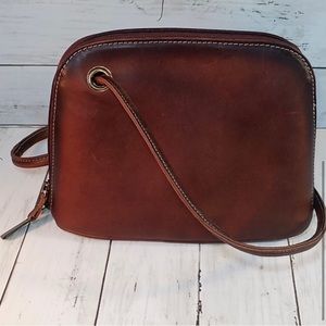 STS Leather Crossbody Purse Live The Life You Have Imagined-Excellent Condition